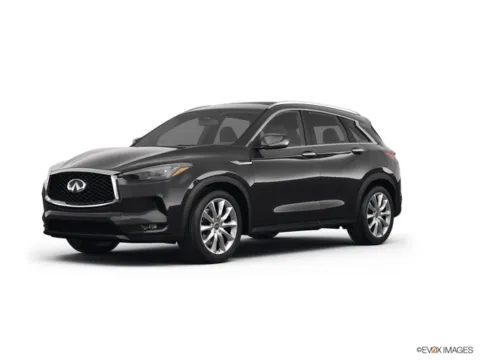 Black 2021 INFINITI QX50 LUXE for sale in Gurnee, IL
