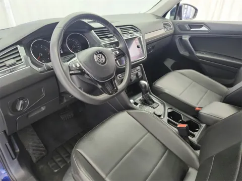Blue 2021 Volkswagen Tiguan 2.0T SE for sale in Gurnee, IL
