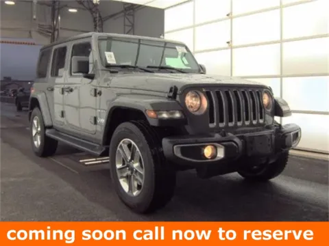 Gray 2021 Jeep Wrangler Unlimited Sahara for sale in Gurnee, IL