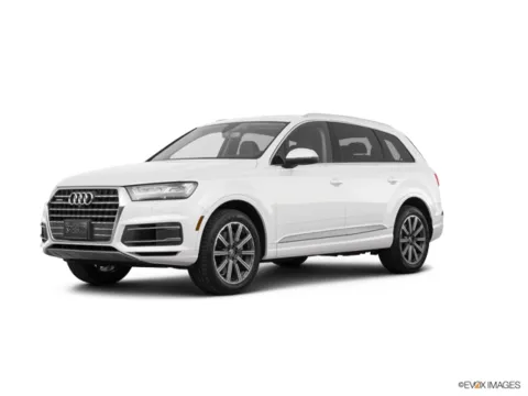 White 2019 Audi Q7 55 Premium Plus for sale in Gurnee, IL