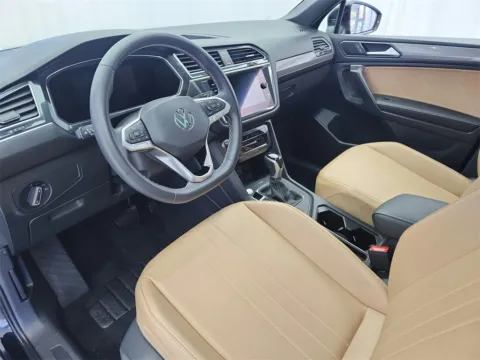 Black 2022 Volkswagen Tiguan 2.0T SE for sale in Gurnee, IL