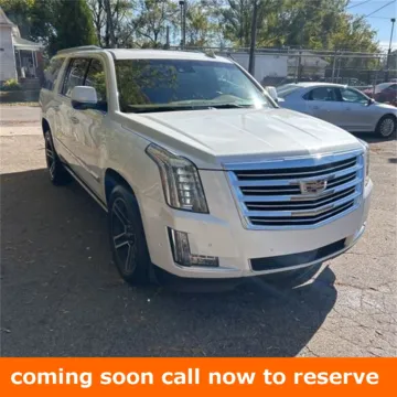 White 2017 Cadillac Escalade ESV Platinum Edition for sale in Gurnee, IL