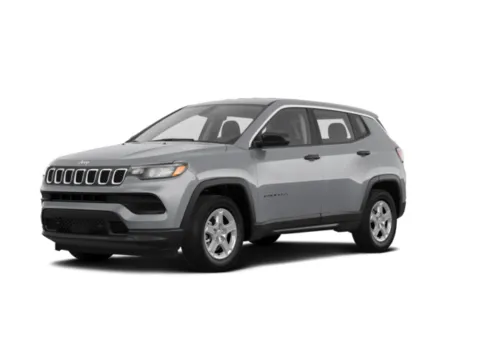 Silver 2023 Jeep Compass Sport for sale in Gurnee, IL