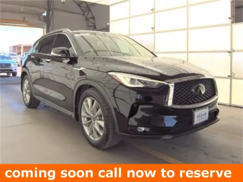 Black 2021 INFINITI QX50 LUXE for sale in Gurnee, IL