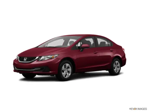 Red 2015 Honda Civic EX-L for sale in Gurnee, IL