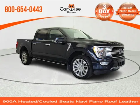 Blue 2021 Ford F-150 Limited for sale in Gurnee, IL