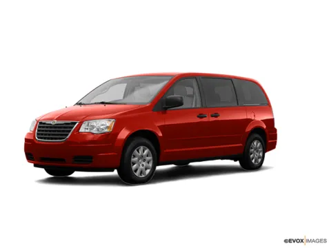 Red 2008 Chrysler Town & Country Touring for sale in Gurnee, IL