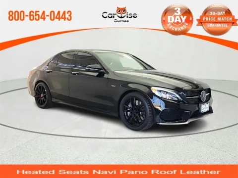 Black 2016 Mercedes-Benz C-Class C 450 AMG for sale in Gurnee, IL