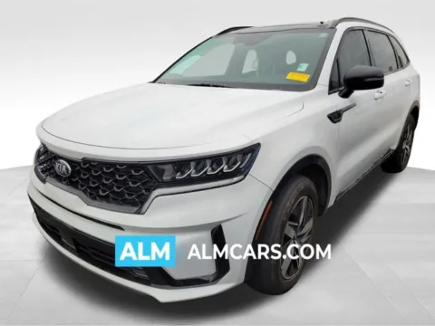 White 2021 Kia Sorento EX for sale in Perry, GA