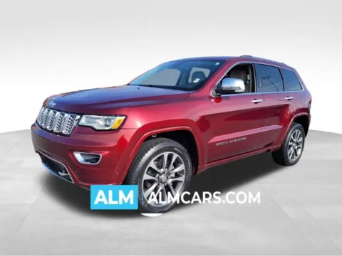Red 2017 Jeep Grand Cherokee Overland for sale in Perry, GA