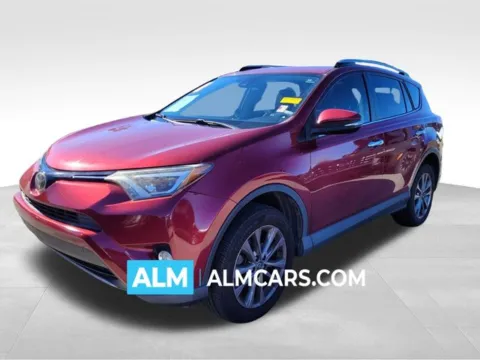 Red 2018 Toyota RAV4 Limited for sale in Perry, GA