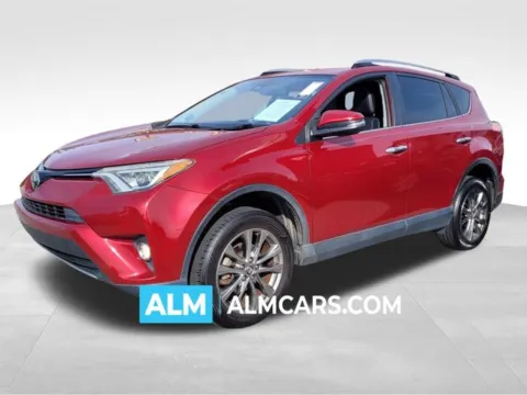 Red 2018 Toyota RAV4 Limited for sale in Perry, GA
