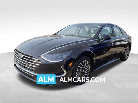 Black 2023 Hyundai Sonata Hybrid SEL for sale in Perry, GA