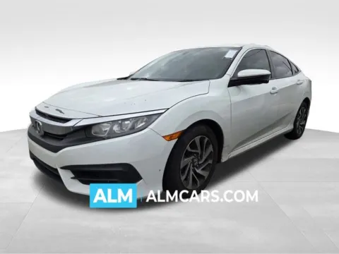 Red 2016 Honda Civic EX for sale in Perry, GA