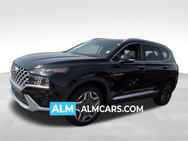 Black 2022 Hyundai Santa Fe Limited for sale in Perry, GA