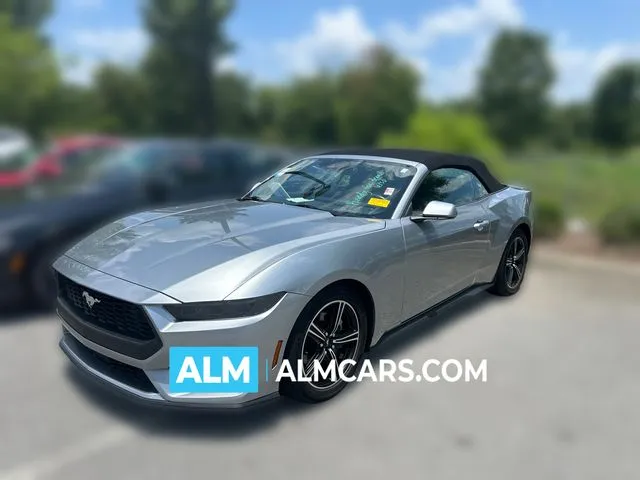 Silver 2025 Ford Mustang EcoBoost Premium for sale in Perry, GA