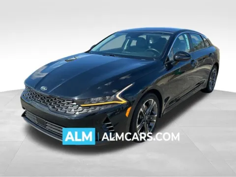 Black 2021 Kia K5 EX for sale in Perry, GA