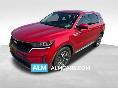 Red 2022 Kia Sorento Hybrid S for sale in Perry, GA