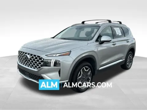 Silver 2023 Hyundai Santa Fe Limited for sale in Perry, GA