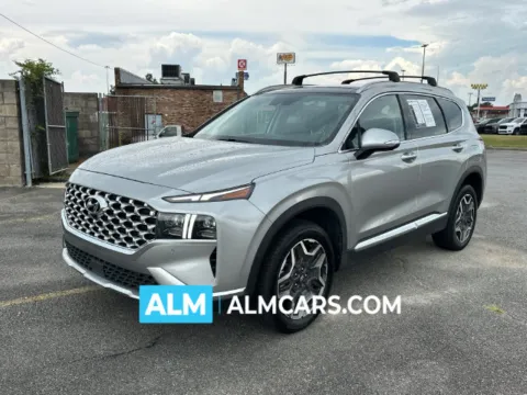 Silver 2023 Hyundai Santa Fe Limited for sale in Perry, GA