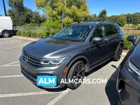 Gray 2022 Volkswagen Tiguan 2.0T SEL R-Line for sale in Perry, GA