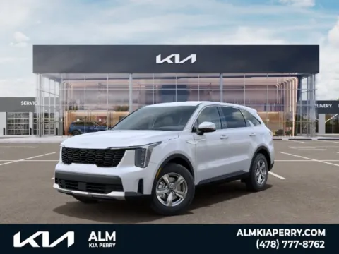 White 2026 Kia Sorento LX for sale in Perry, GA