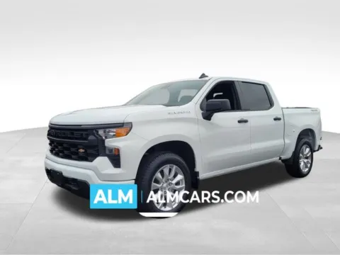White 2024 Chevrolet Silverado 1500 Custom for sale in Perry, GA