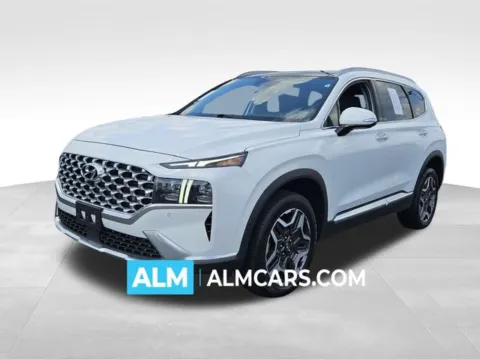 White 2023 Hyundai Santa Fe Limited for sale in Perry, GA