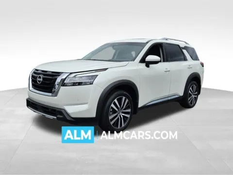White 2024 Nissan Pathfinder Platinum for sale in Perry, GA