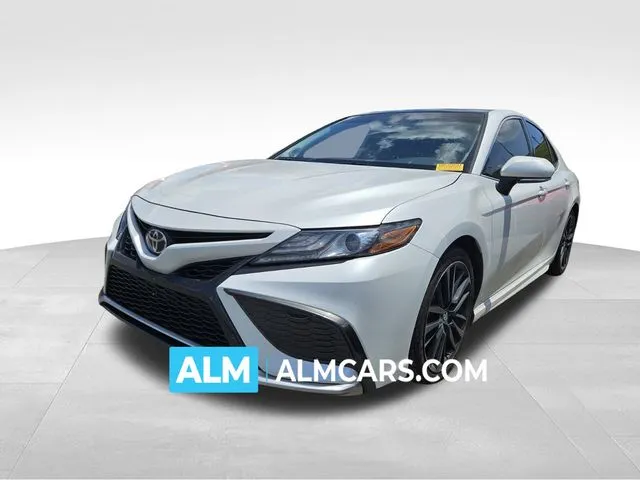 White 2021 Toyota Camry XSE for sale in Perry, GA