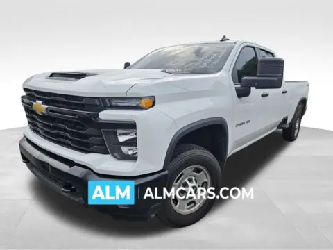 White 2025 Chevrolet Silverado 2500HD Work Truck for sale in Perry, GA