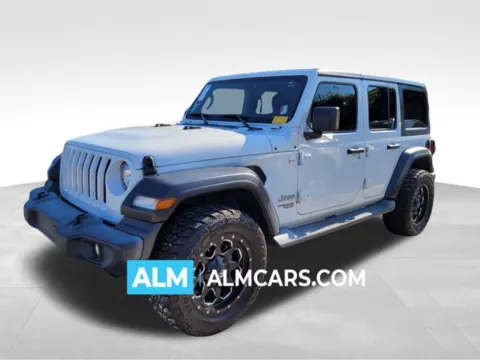 White 2020 Jeep Wrangler Unlimited Sport S for sale in Perry, GA