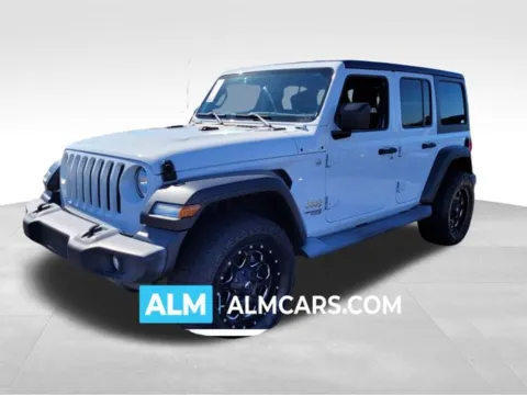 White 2020 Jeep Wrangler Unlimited Sport S for sale in Perry, GA