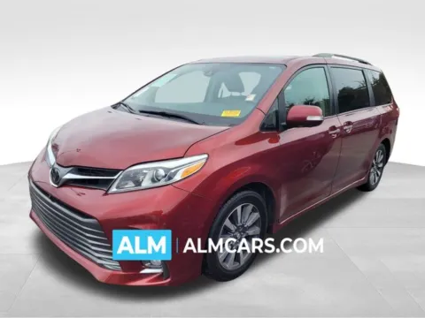 Red 2018 Toyota Sienna XLE for sale in Perry, GA