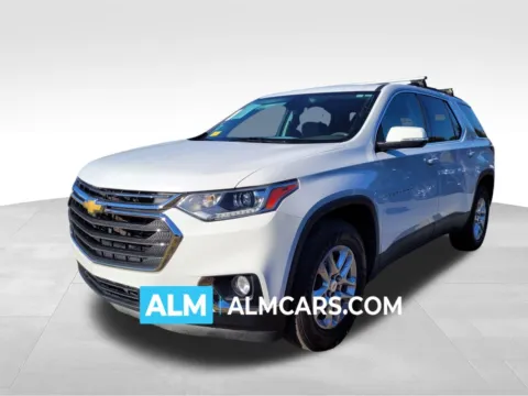 White 2021 Chevrolet Traverse LT Leather for sale in Perry, GA