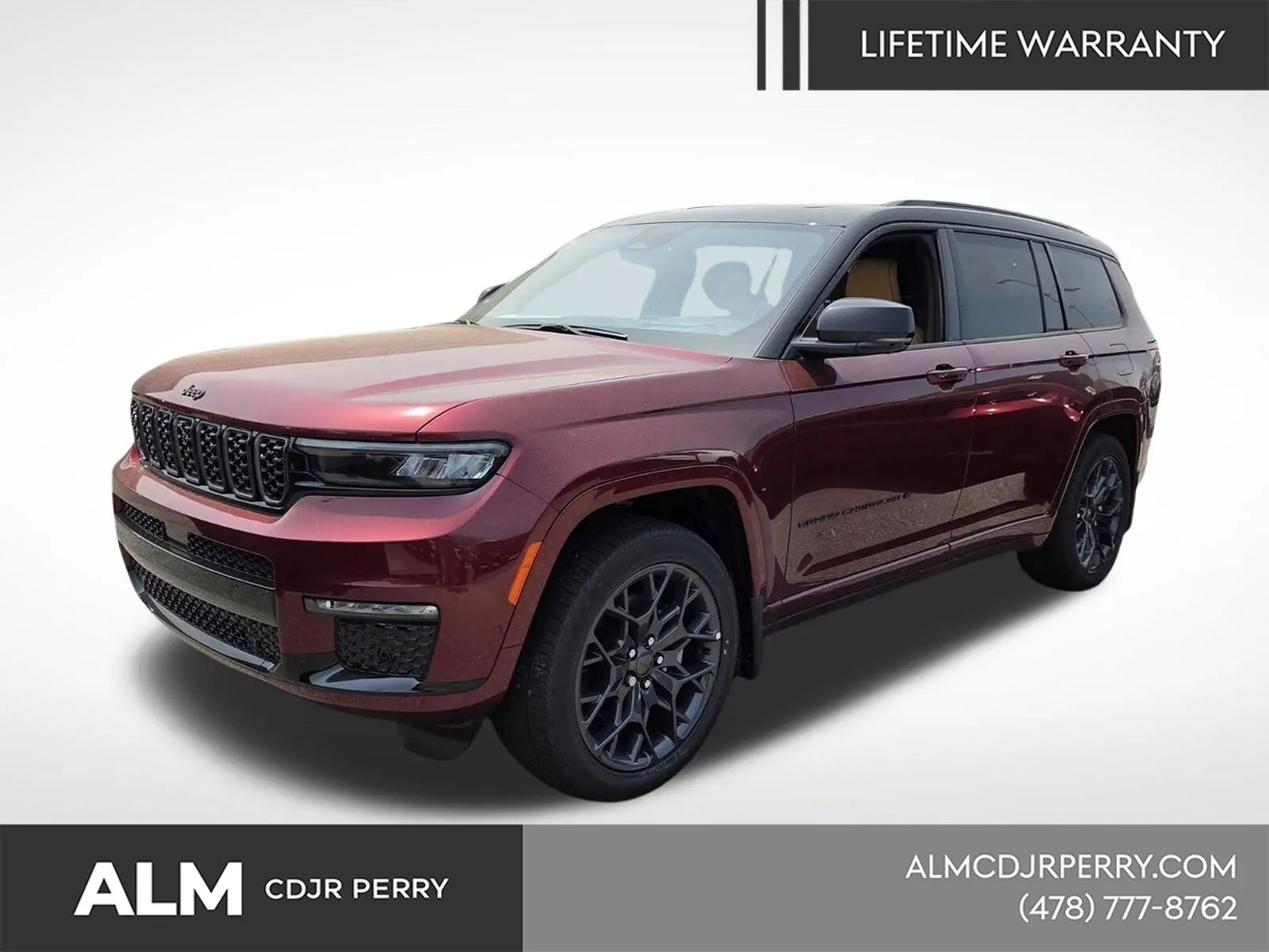 Red 2025 Jeep Grand Cherokee L Summit for sale in Perry, GA