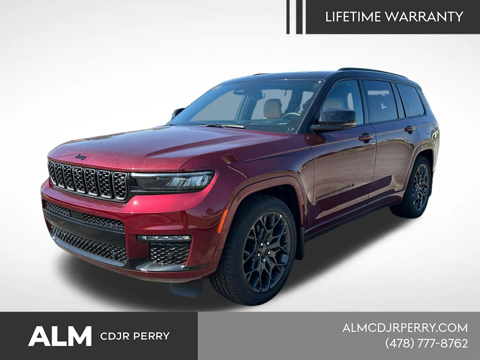 Red 2025 Jeep Grand Cherokee L Summit for sale in Perry, GA
