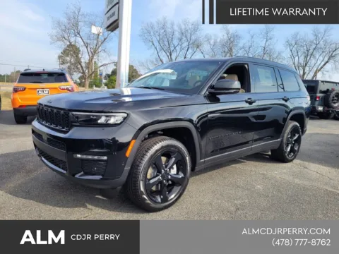 Black 2025 Jeep Grand Cherokee L Limited for sale in Perry, GA