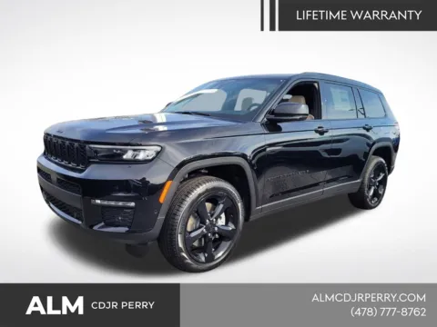 Black 2025 Jeep Grand Cherokee L Limited for sale in Perry, GA