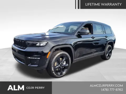 Black 2025 Jeep Grand Cherokee L Limited for sale in Perry, GA