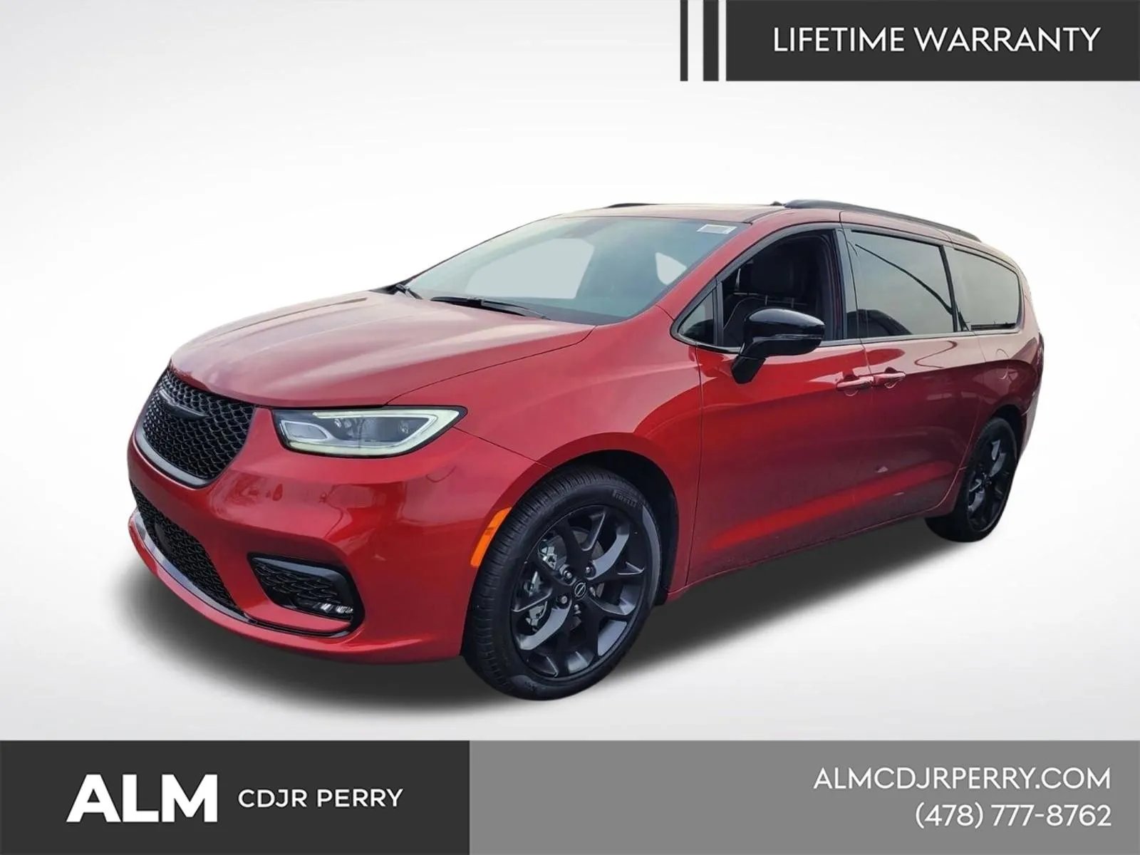 Red 2026 Chrysler Pacifica Limited for sale in Perry, GA