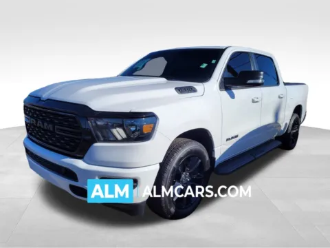 White 2022 Ram 1500 Big Horn/Lone Star for sale in Perry, GA