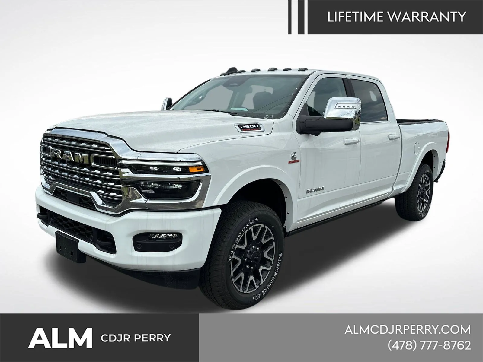 White 2026 Ram 2500 Limited Longhorn for sale in Perry, GA