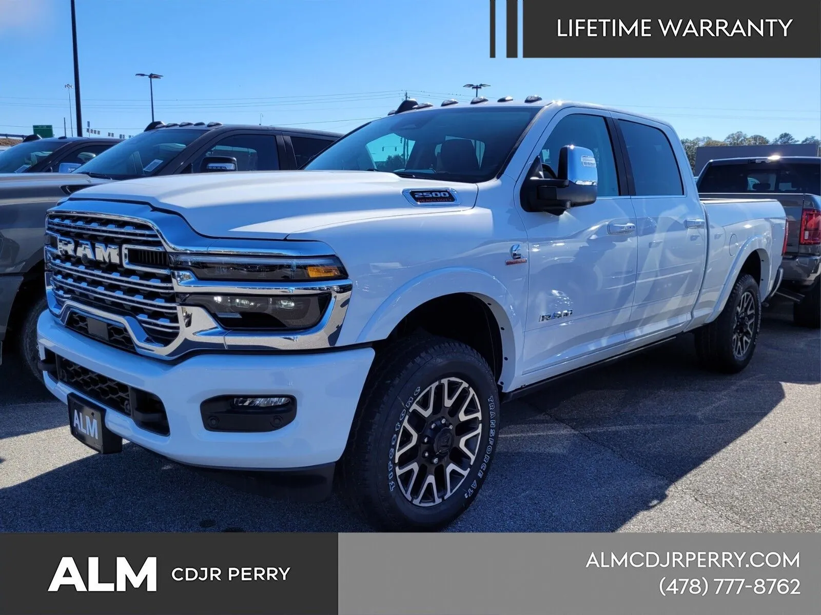 White 2026 Ram 2500 Limited Longhorn for sale in Perry, GA