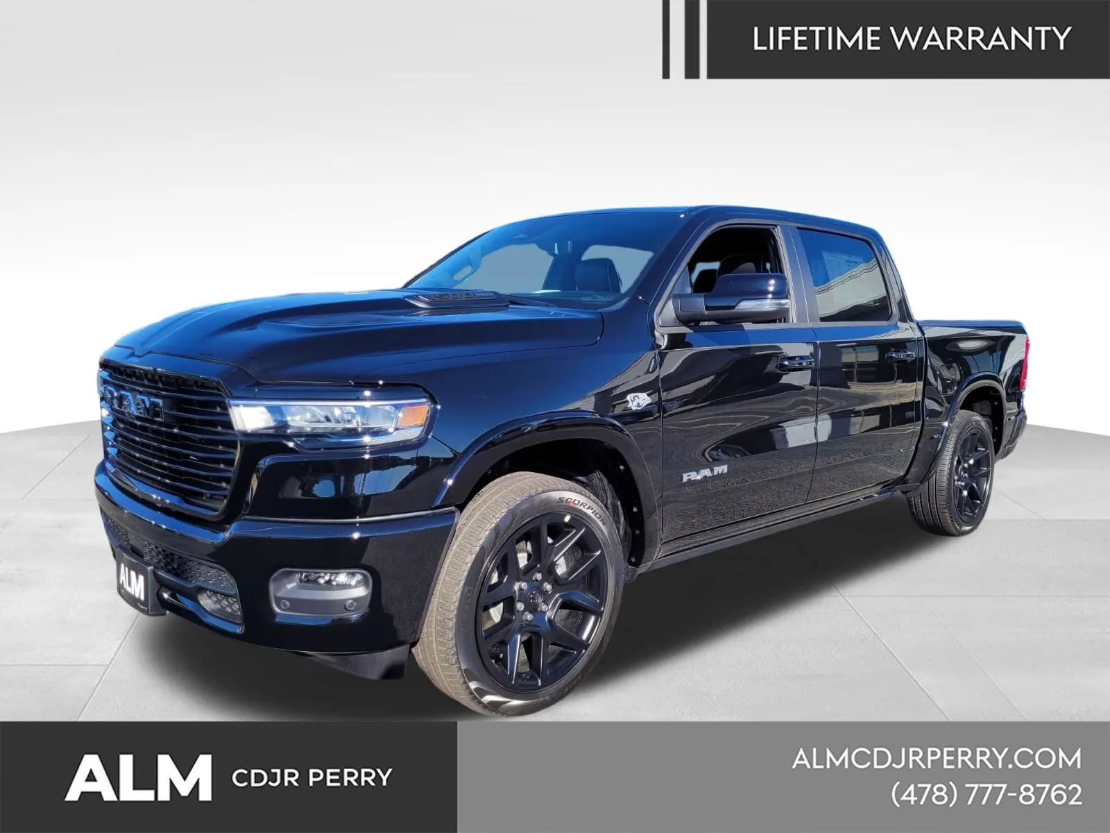 Black 2026 Ram 1500 Laramie for sale in Perry, GA