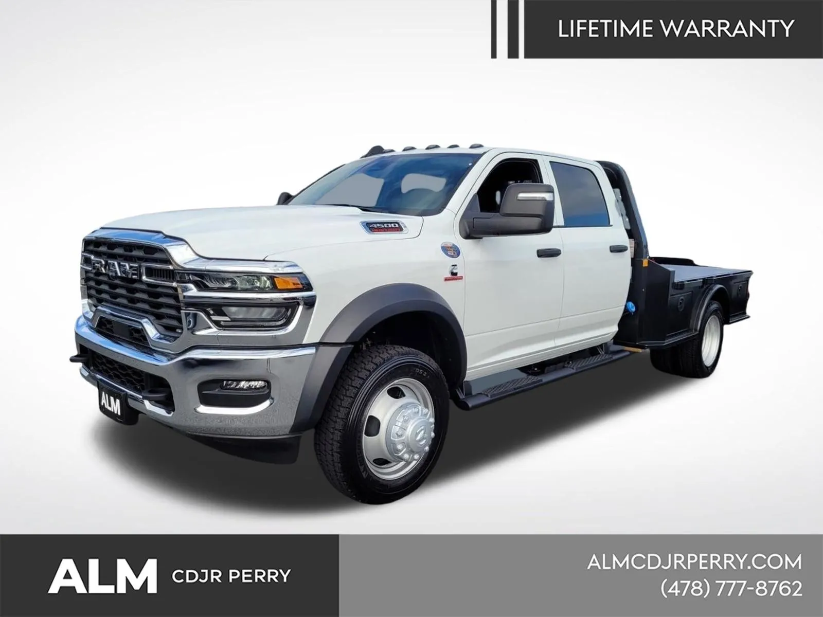 White 2025 Ram 4500 HD Tradesman for sale in Perry, GA