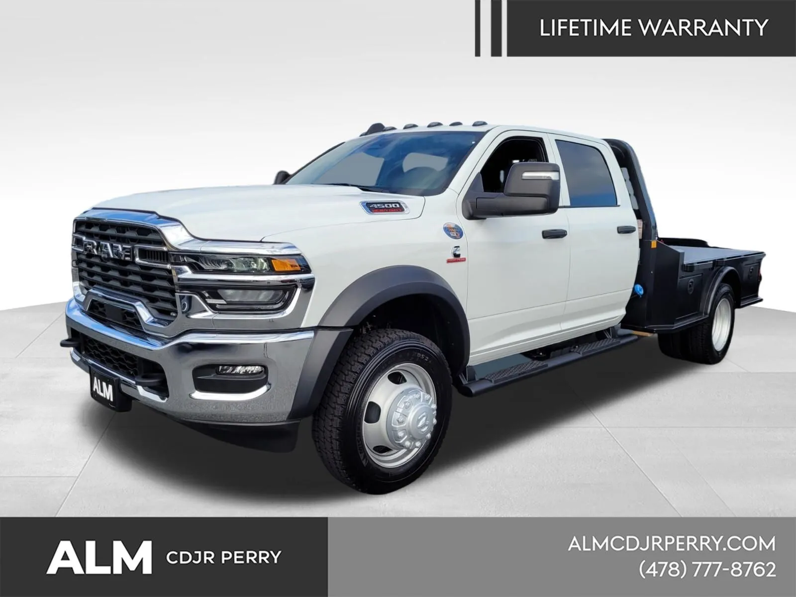 White 2025 Ram 4500HD Tradesman for sale in Perry, GA