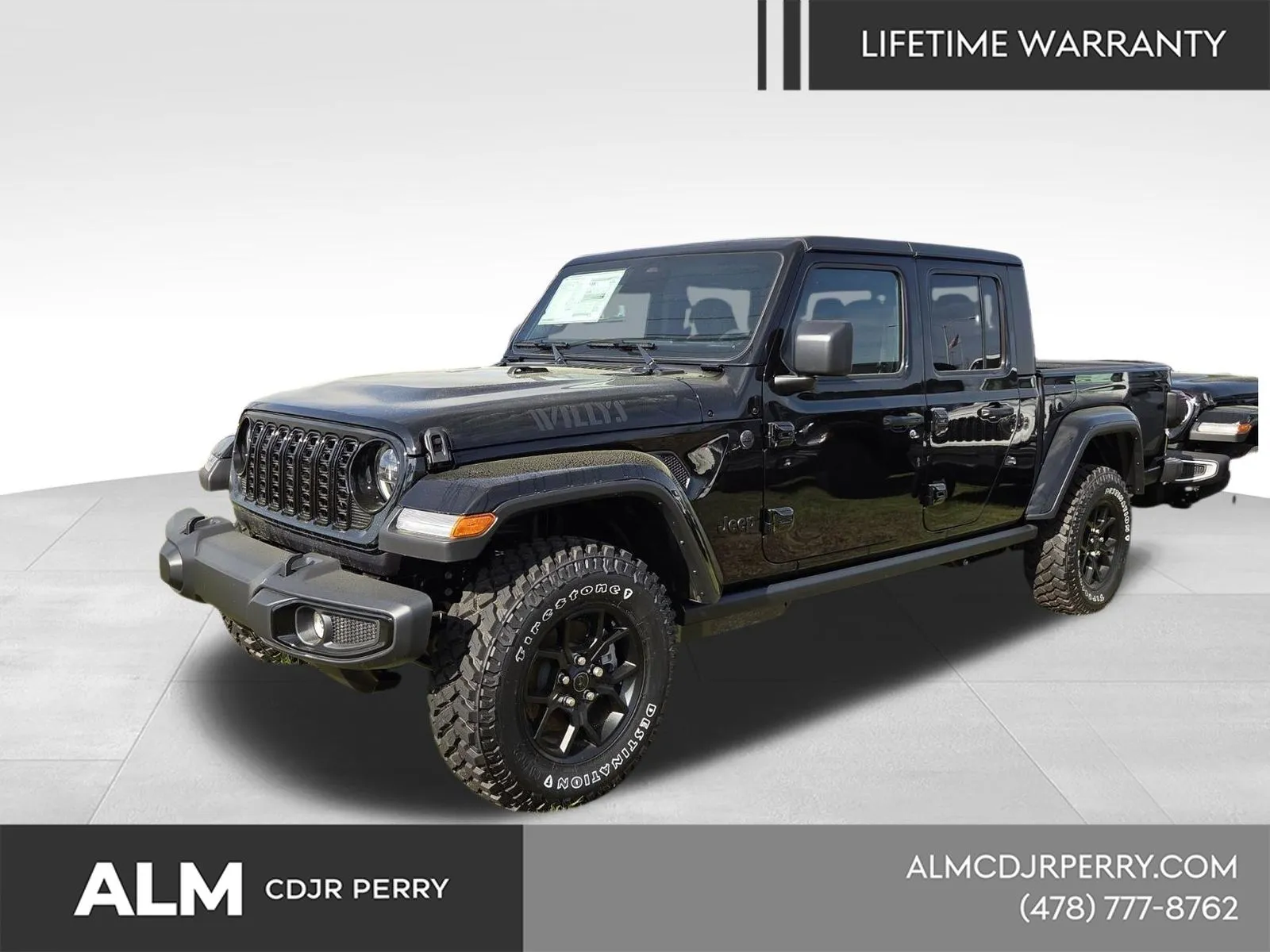 Black 2026 Jeep Gladiator Willys for sale in Perry, GA