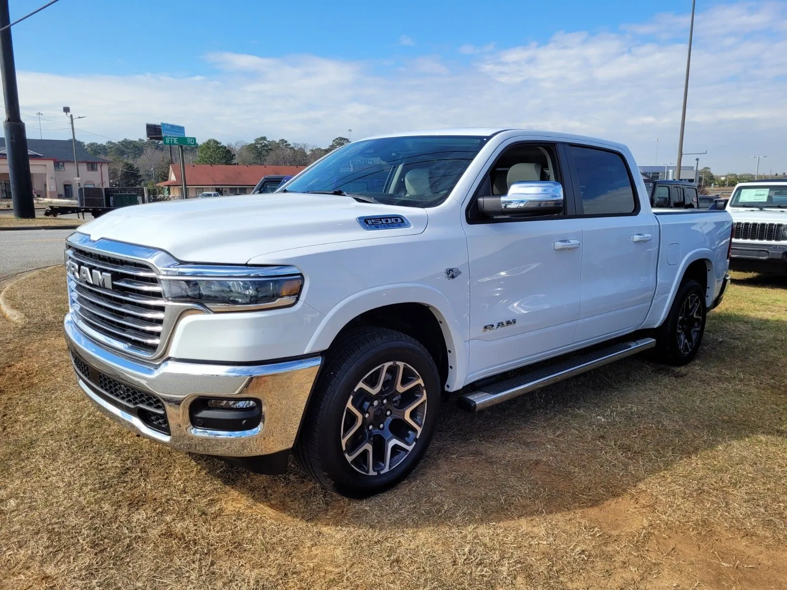 White 2026 Ram 1500 Laramie for sale in Perry, GA