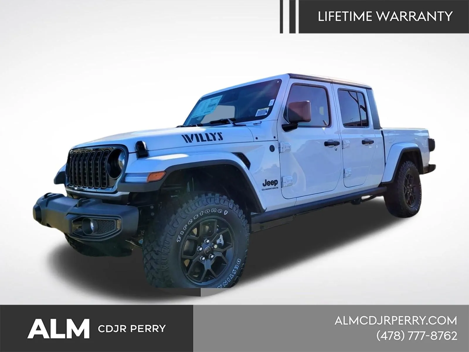 White 2026 Jeep Gladiator Willys for sale in Perry, GA